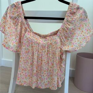 Billabong Multicolor Floral Blouse